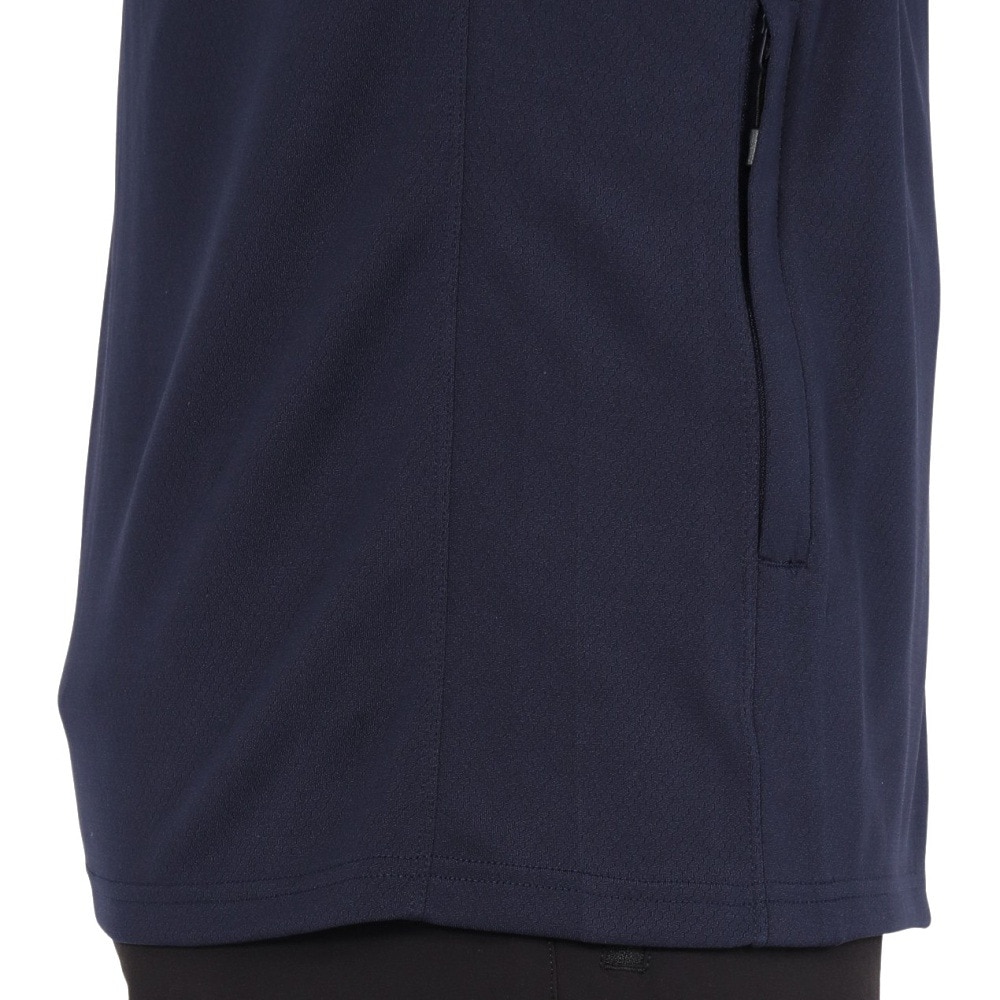 POLEWARDS（メンズ）長袖Tシャツ ロンT Fusiondry PP ジップジャケット PW2TJB02 NVY