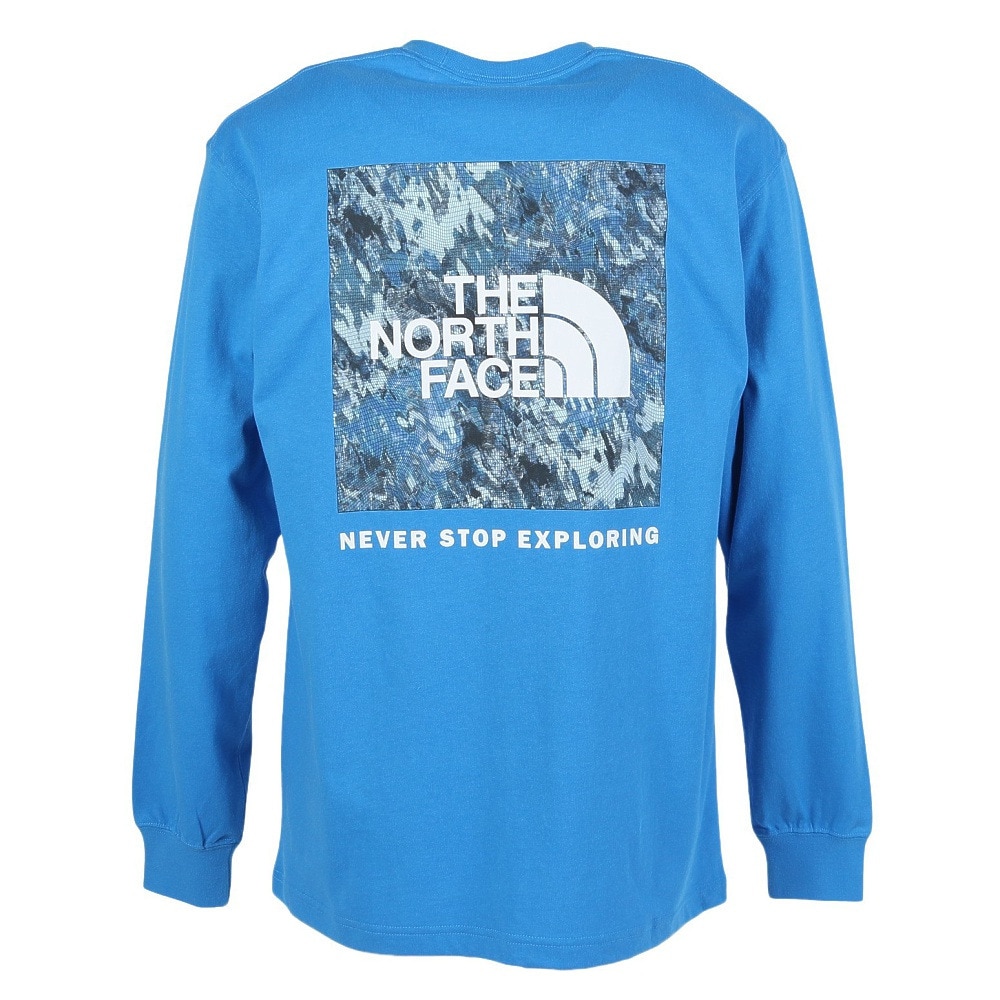 ザ・ノース・フェイス（THE NORTH FACE）（メンズ）ロンT SQ DIGI グラフィック 長袖Tシャツ NT82545 CB
