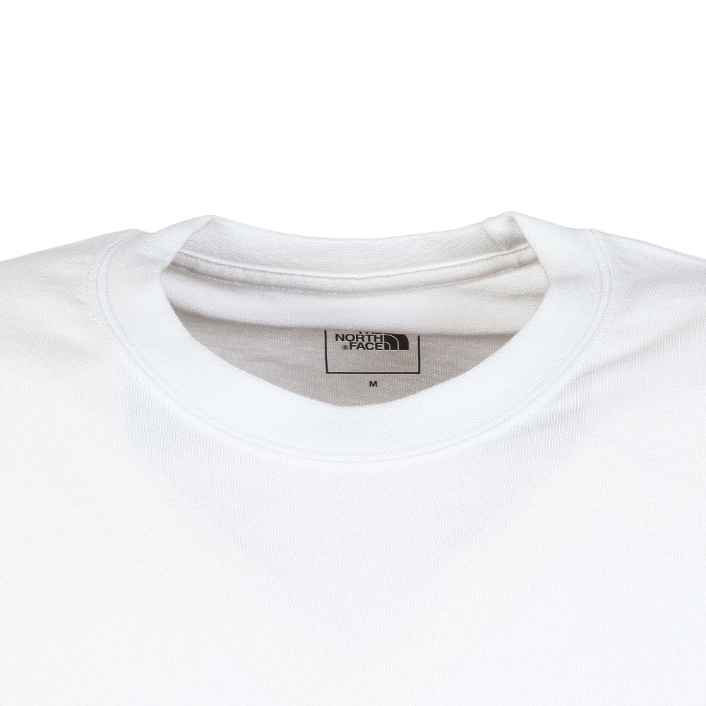 ザ・ノース・フェイス（THE NORTH FACE）（メンズ）長袖Tシャツ ロンT ロングトスリーブスクエアデジタルグラフィック Tシャツ NT82545 W