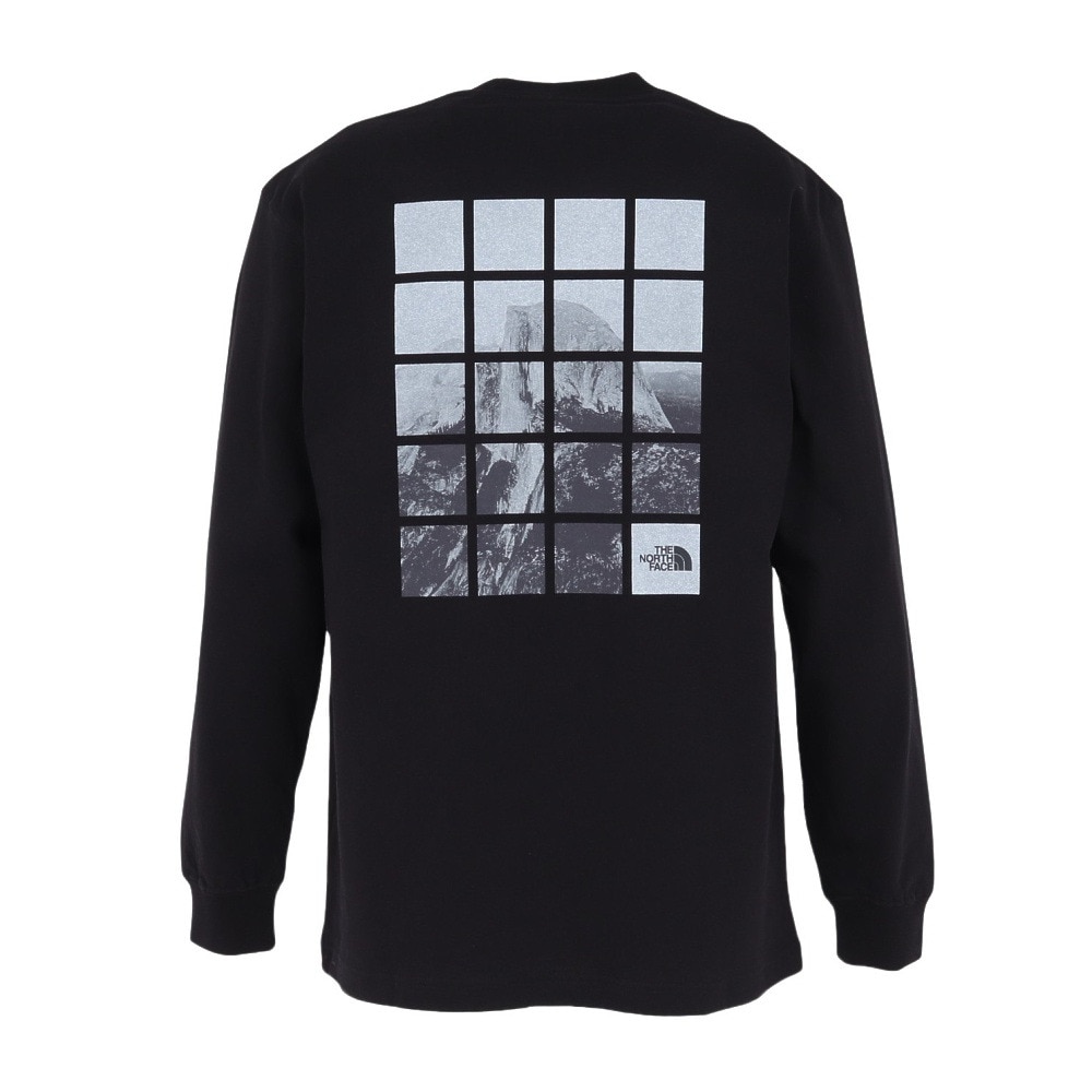 ザ・ノース・フェイス（THE NORTH FACE）（メンズ）ロンT ハーフドーム ウィンドウ 長袖Tシャツ NT82546 K