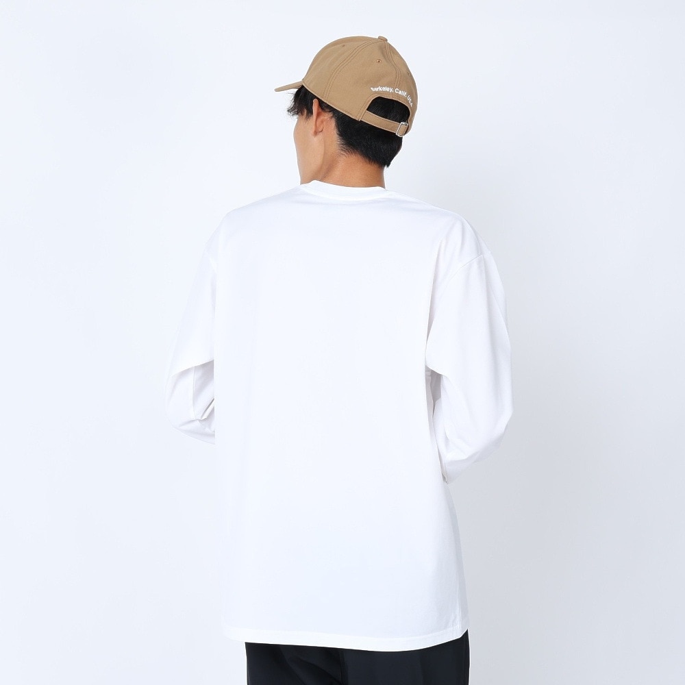 ザ・ノース・フェイス（THE NORTH FACE）（メンズ）速乾 UVケア 長袖Tシャツ ロンT ロングスリーブ エアリーリラックスTシャツ NT62345 W ホワイト 防シワ