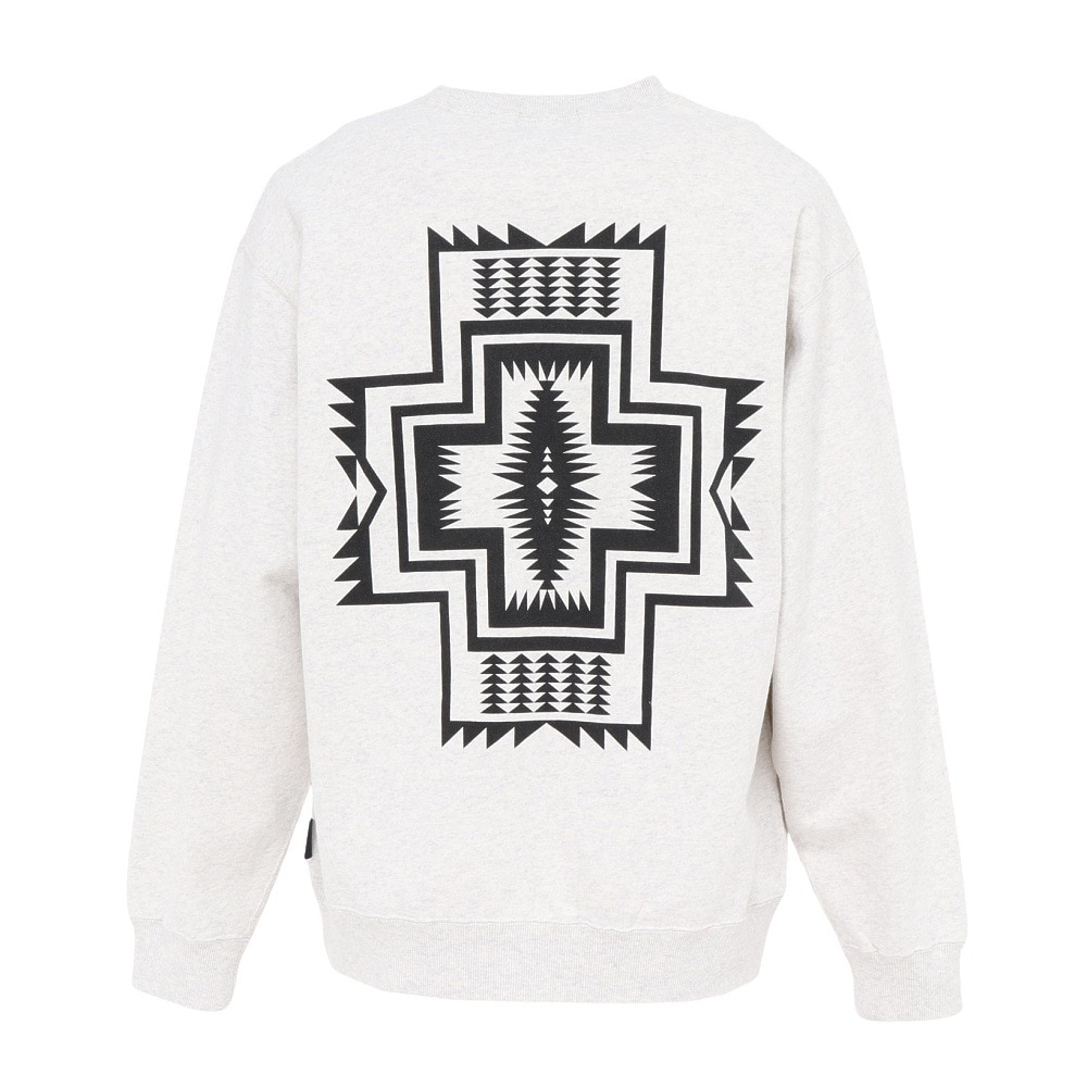 ペンドルトン（PENDLETON）（メンズ）バックプリント スウェット 長袖T