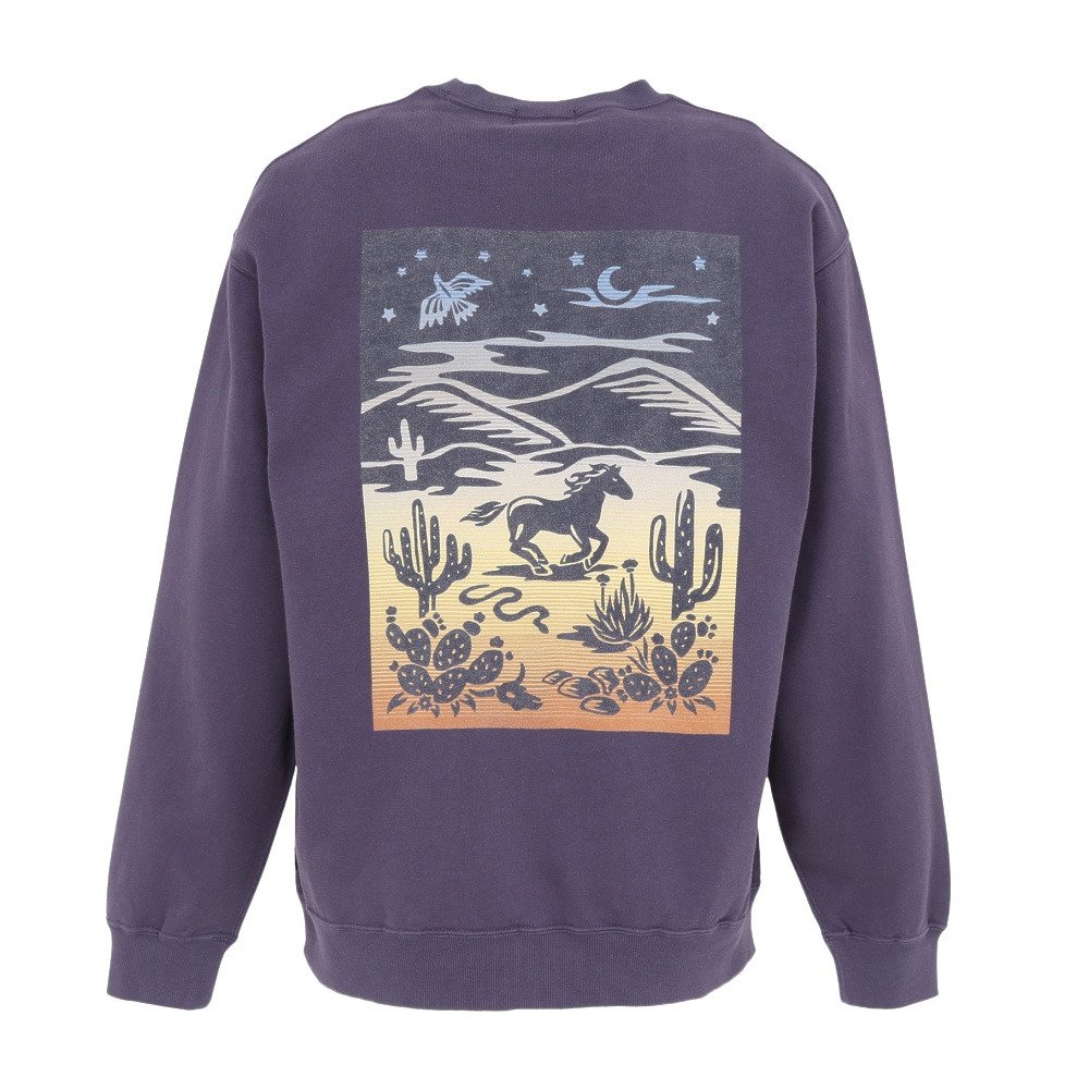 ペンドルトン（PENDLETON）（メンズ）バックプリント スウェット 長袖Tシャツ 19800144 Iron Blue