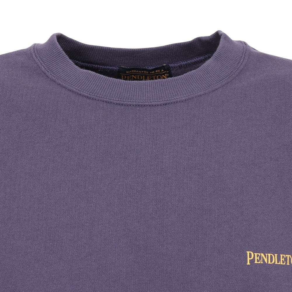 ペンドルトン（PENDLETON）（メンズ）バックプリント スウェット 長袖T
