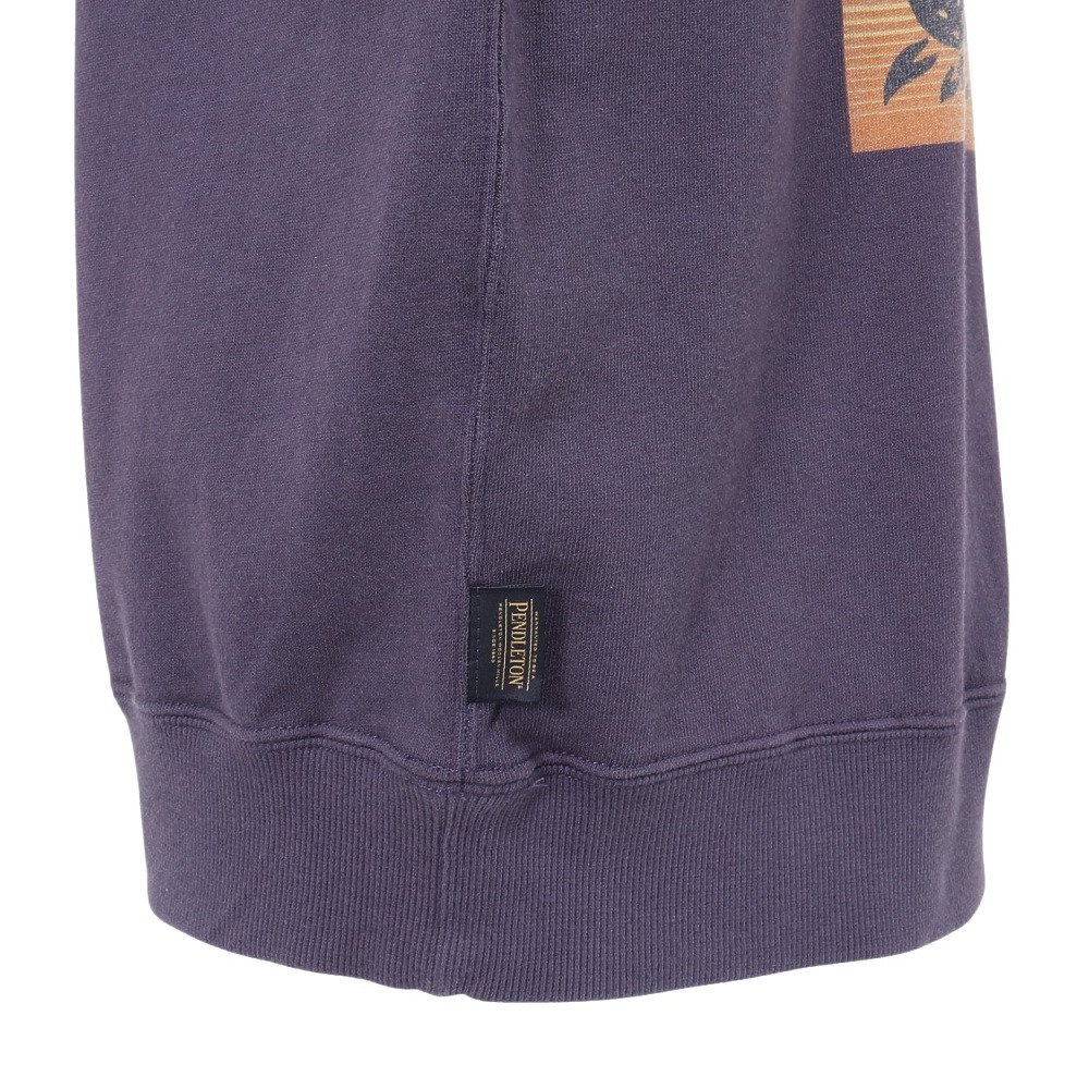 ペンドルトン（PENDLETON）（メンズ）バックプリント スウェット 長袖Tシャツ 19800144 Iron Blue