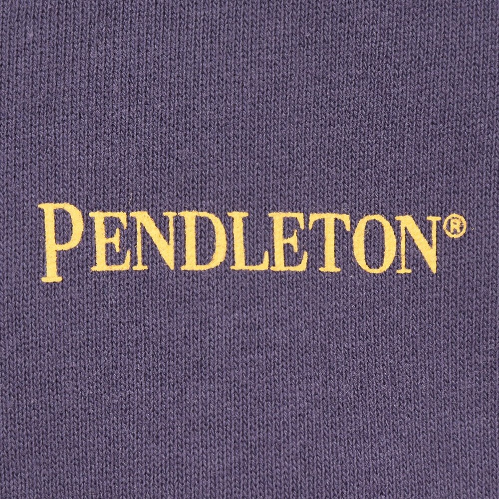 ペンドルトン（PENDLETON）（メンズ）バックプリント スウェット 長袖Tシャツ 19800144 Iron Blue