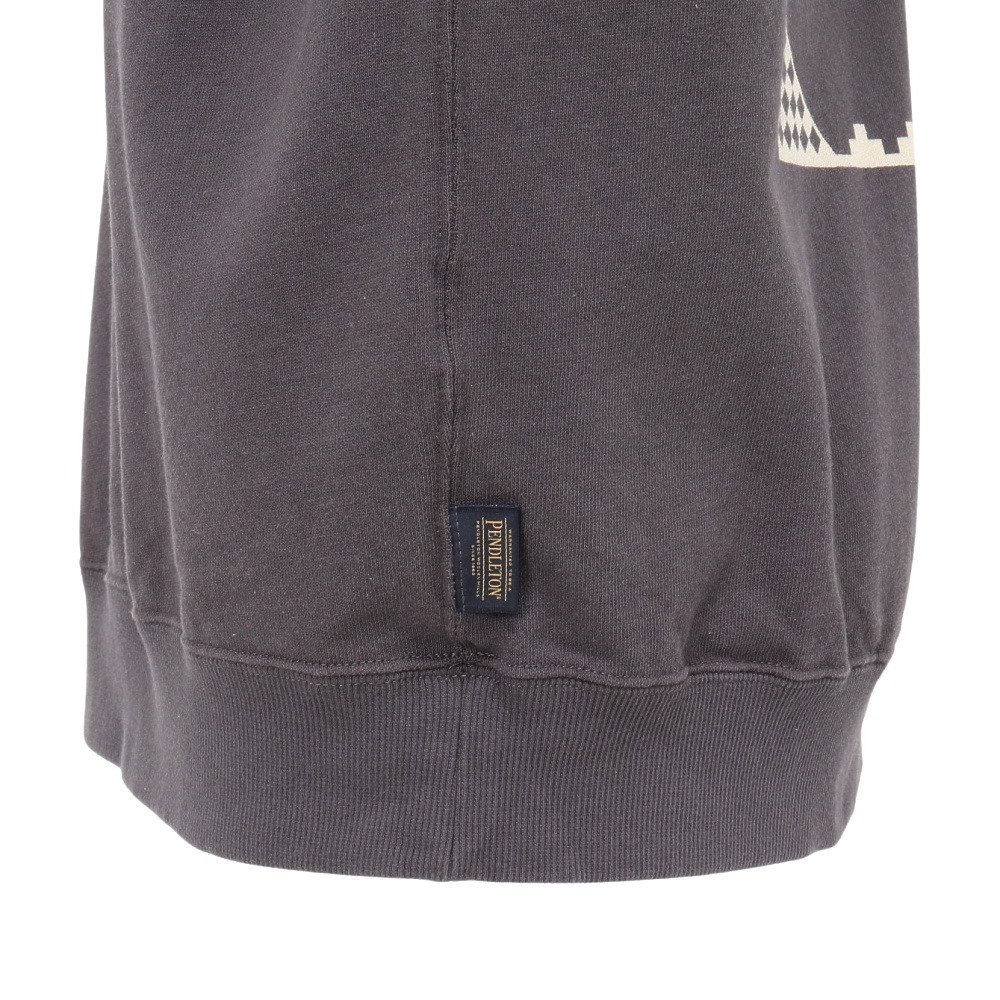 ペンドルトン（PENDLETON）（メンズ）バックプリント スウェット 長袖Tシャツ 19800144 Slate Gray