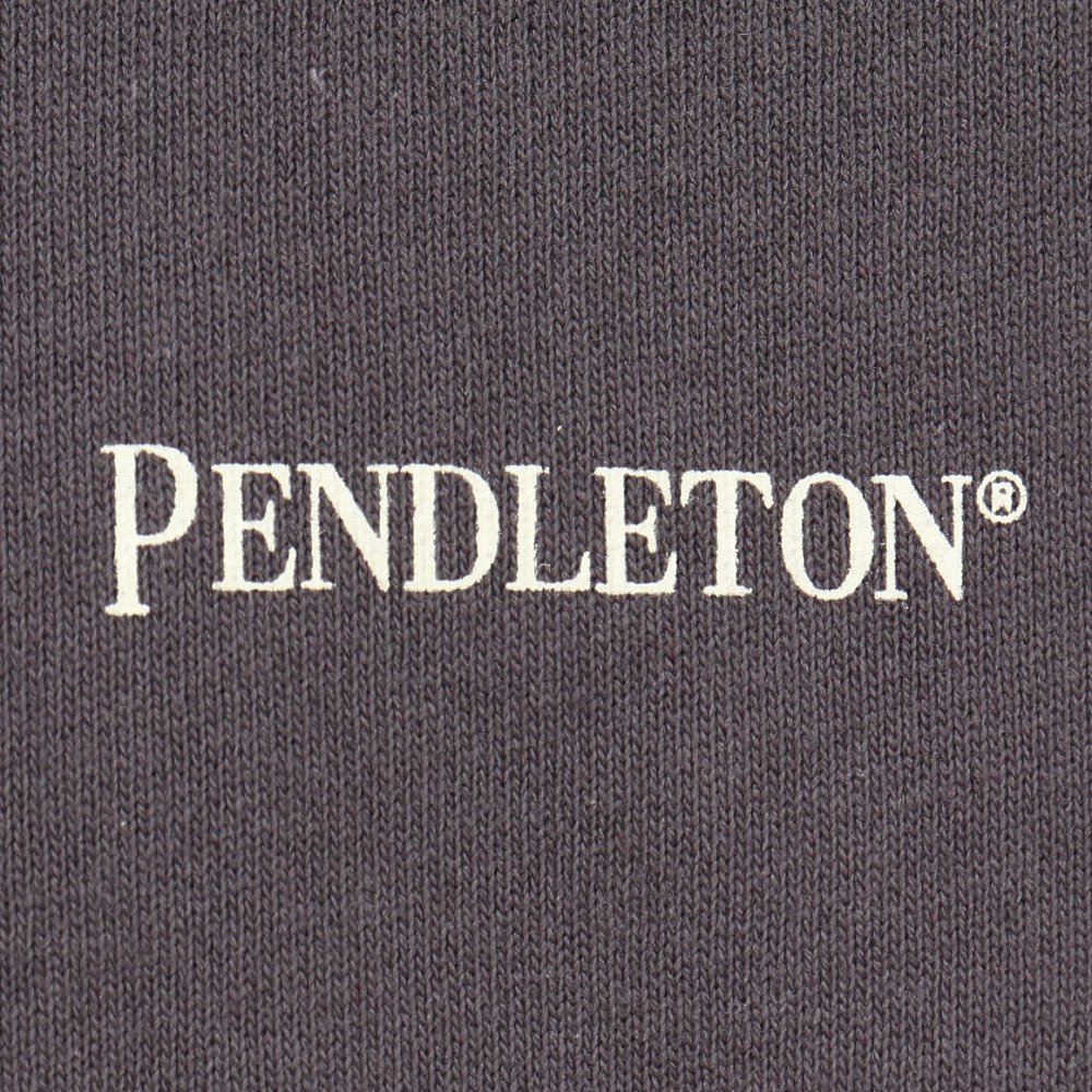 ペンドルトン（PENDLETON）（メンズ）バックプリント スウェット 長袖Tシャツ 19800144 Slate Gray