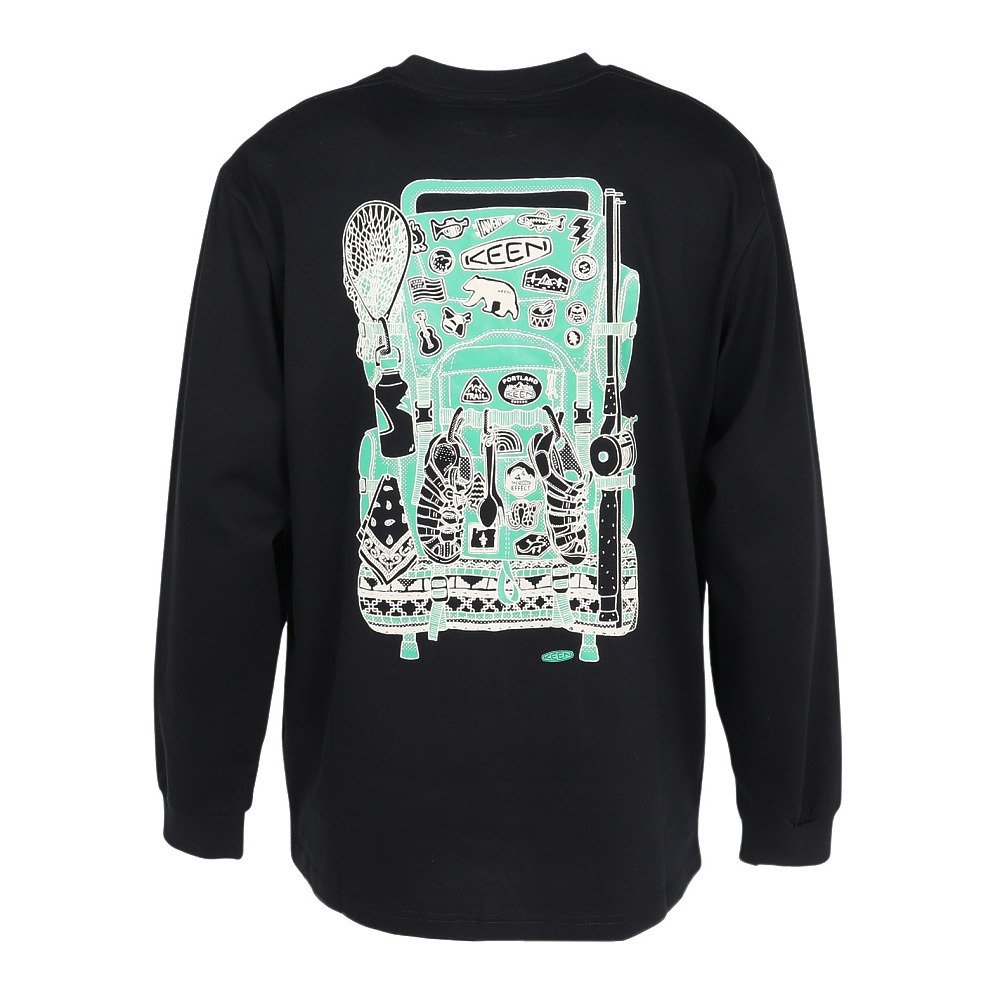 キーン（KEEN）（メンズ）長袖Tシャツ ロンT OC/RP バック プリント