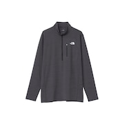 (メンズ)長袖Tシャツ ロンT ロングスリーブフラッシュドライスリーディージップアップ NT62505 ZC