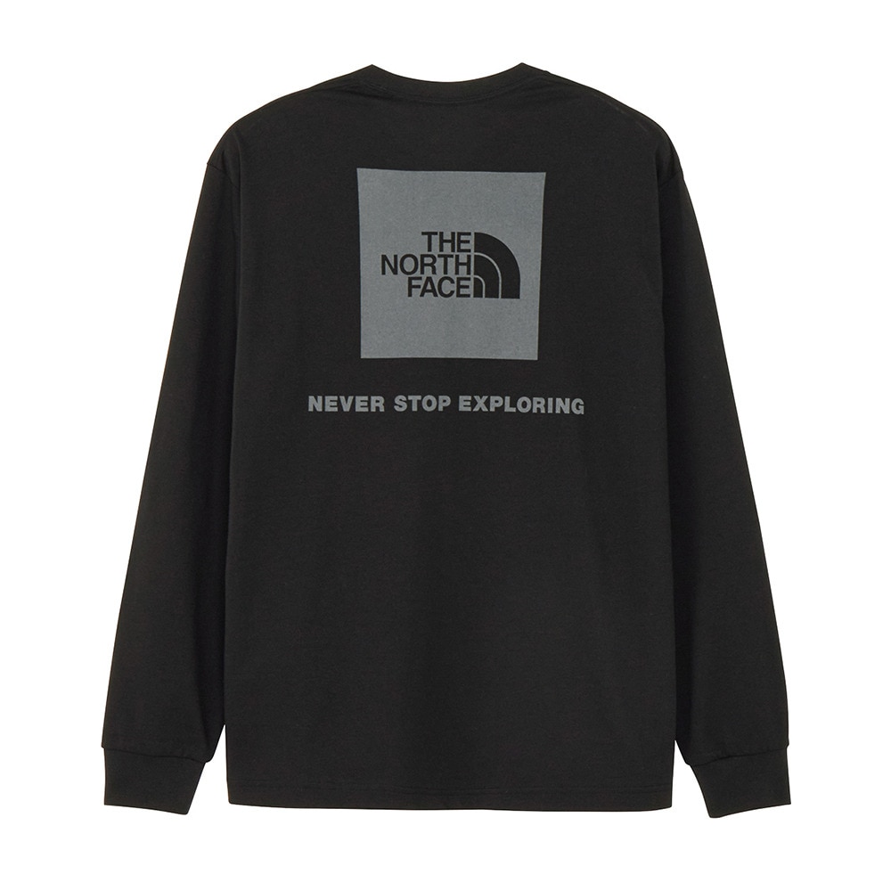 ザ・ノース・フェイス（THE NORTH FACE）（メンズ）長袖 バックスクエアロゴTシャツ ロンT NT32442 KK