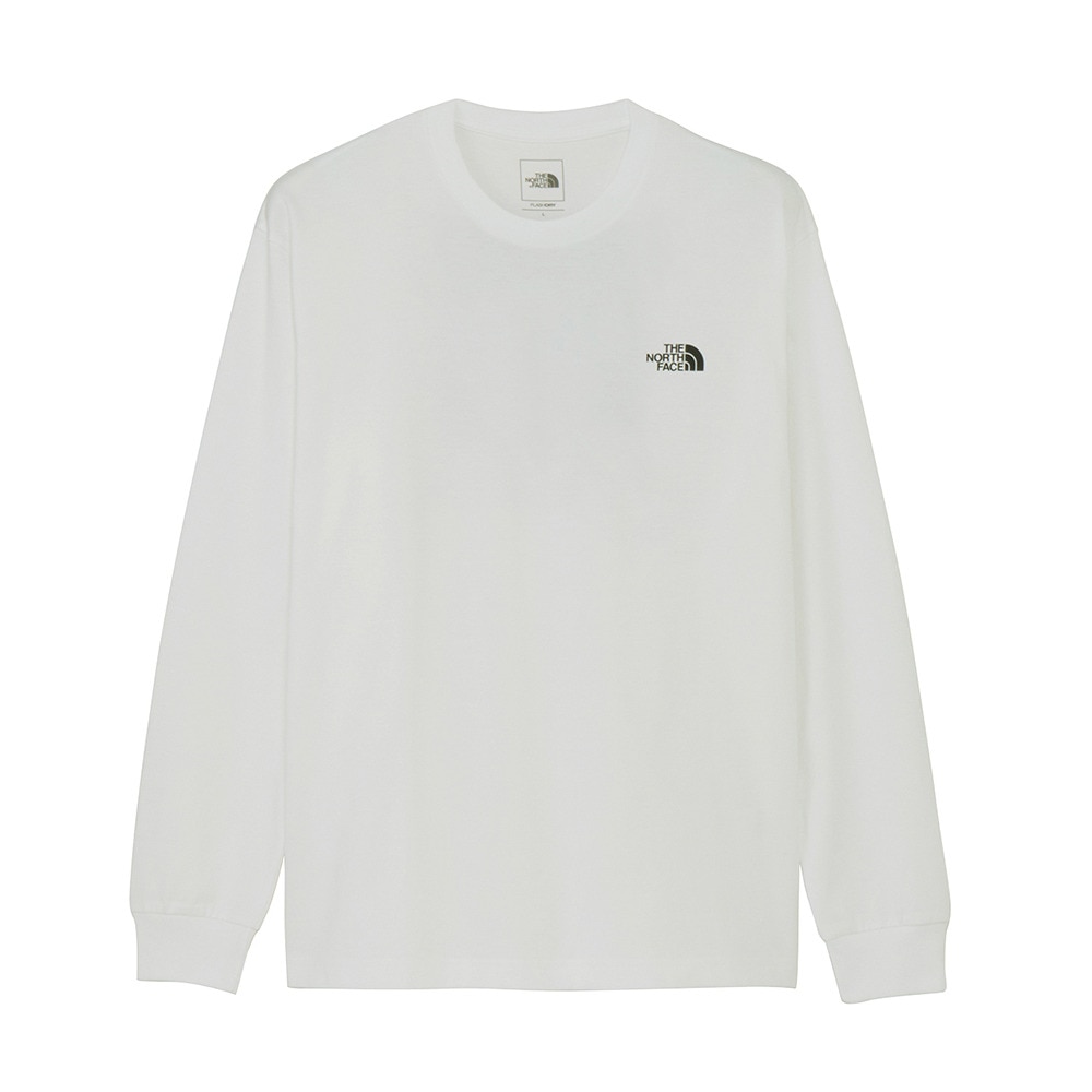 ザ・ノース・フェイス（THE NORTH FACE）（メンズ）長袖 バックスクエアロゴTシャツ ロンT NT32442 WK