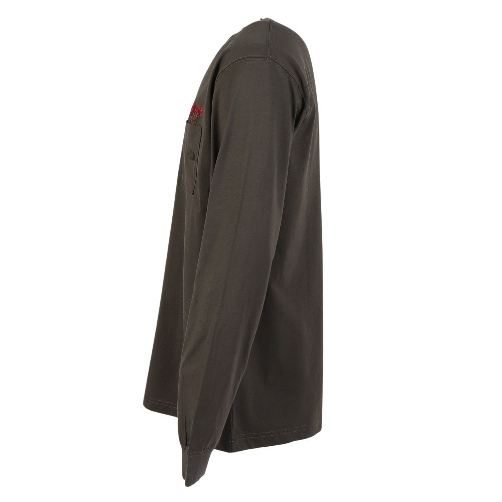 ザ・ノース・フェイス（THE NORTH FACE）（メンズ）ロンT フラッシュドライフラワーロゴ長袖Tシャツ NT82535 NT