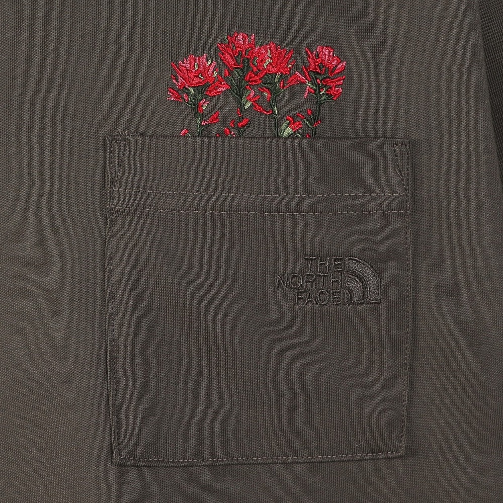 ザ・ノース・フェイス（THE NORTH FACE）（メンズ）ロンT フラッシュドライフラワーロゴ長袖Tシャツ NT82535 NT