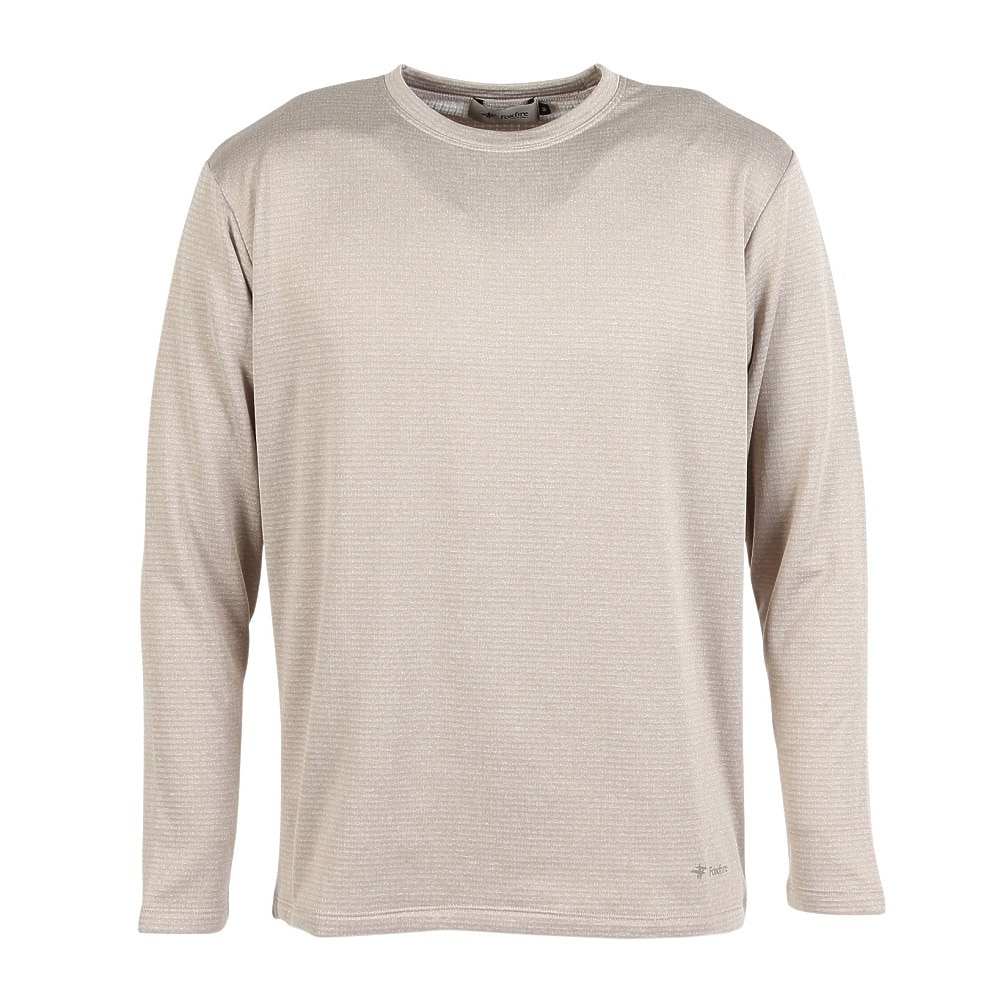 フォックスファイヤー（Foxfire）（メンズ）長袖Tシャツ ロンT TS EXストレッチグリッドクルー 5115481-005