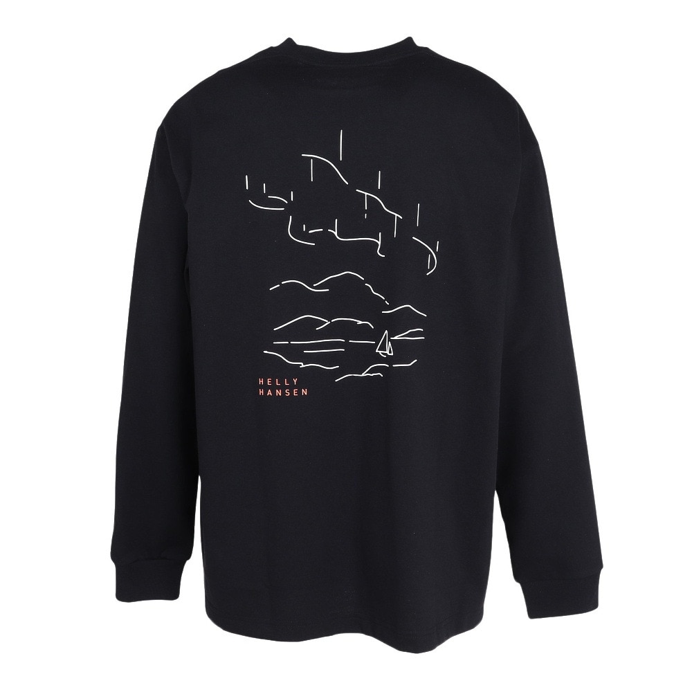 ヘリーハンセン（HELLY HANSEN）（メンズ）ロンT アクティブ 長袖Tシャツ HM32581 K