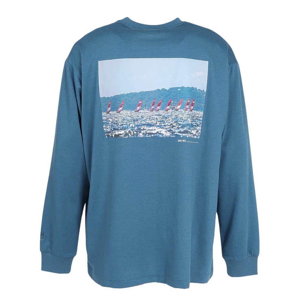ヘリーハンセン（HELLY HANSEN）（メンズ）ロンT OCEAN グラフィック 長袖Tシャツ HM32583 CL