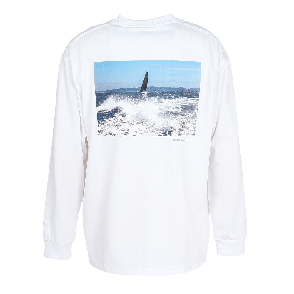 ヘリーハンセン（HELLY HANSEN）（メンズ）ロンT OCEAN グラフィック 長袖Tシャツ HM32583 CW