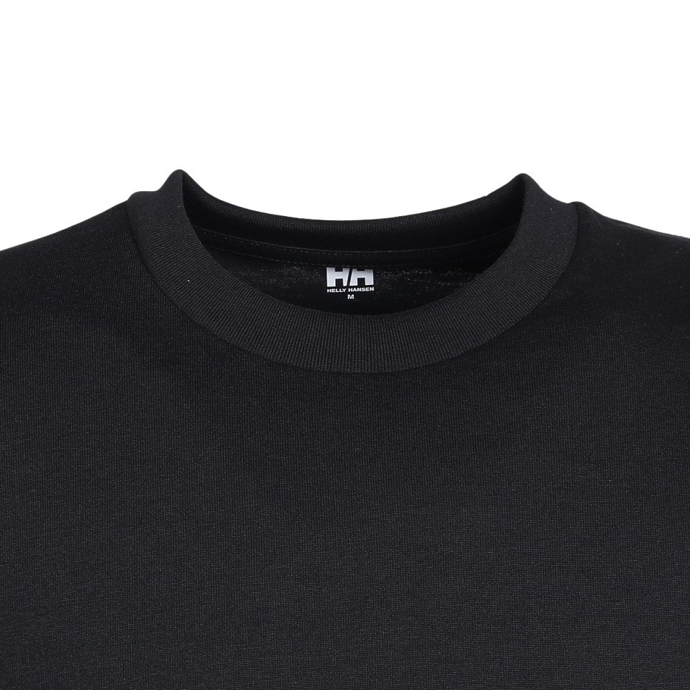 ヘリーハンセン（HELLY HANSEN）（メンズ）ロンT OCEAN グラフィック 長袖Tシャツ HM32583 K