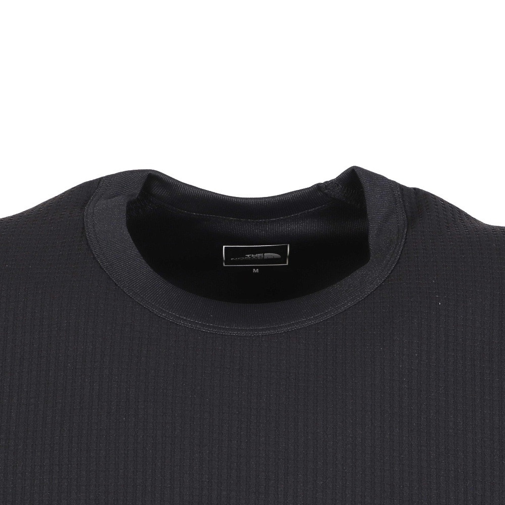 ザ・ノース・フェイス（THE NORTH FACE）（メンズ、レディース）長袖Tシャツ ロンT エンライドワッフルクルー NT62560 K