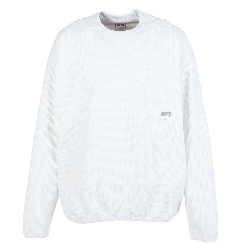 ザ・ノース・フェイス（THE NORTH FACE）（メンズ、レディース）長袖Tシャツ ロンT エンライドワッフルクルー NT62560 W