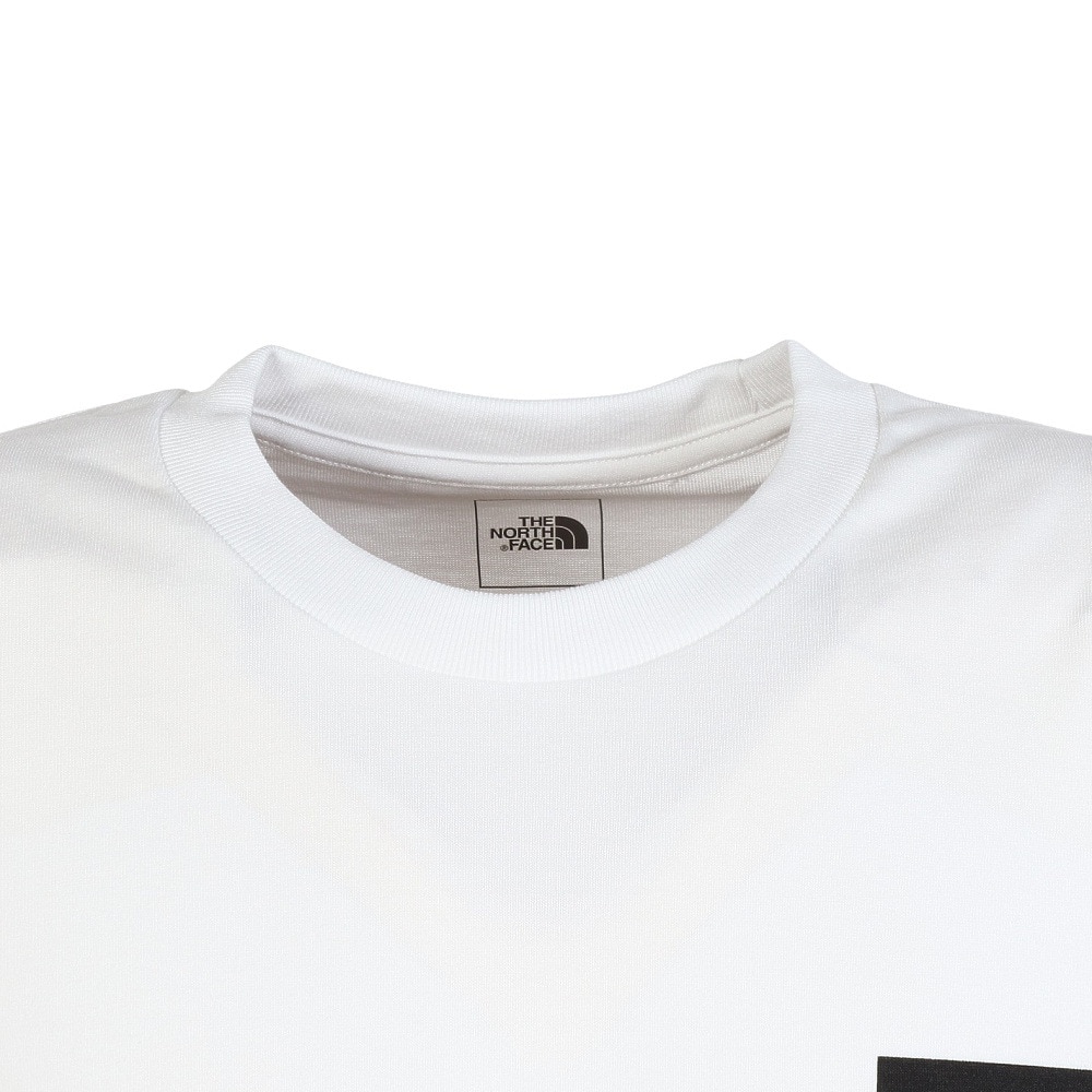 ザ・ノース・フェイス（THE NORTH FACE）（メンズ、レディース）長袖Tシャツ ロンT ロングスリーブスクエアロゴTシャツ NT82534 W
