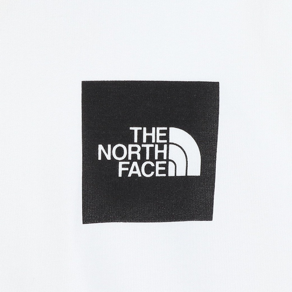 ザ・ノース・フェイス（THE NORTH FACE）（メンズ、レディース）長袖Tシャツ ロンT ロングスリーブスクエアロゴTシャツ NT82534 W