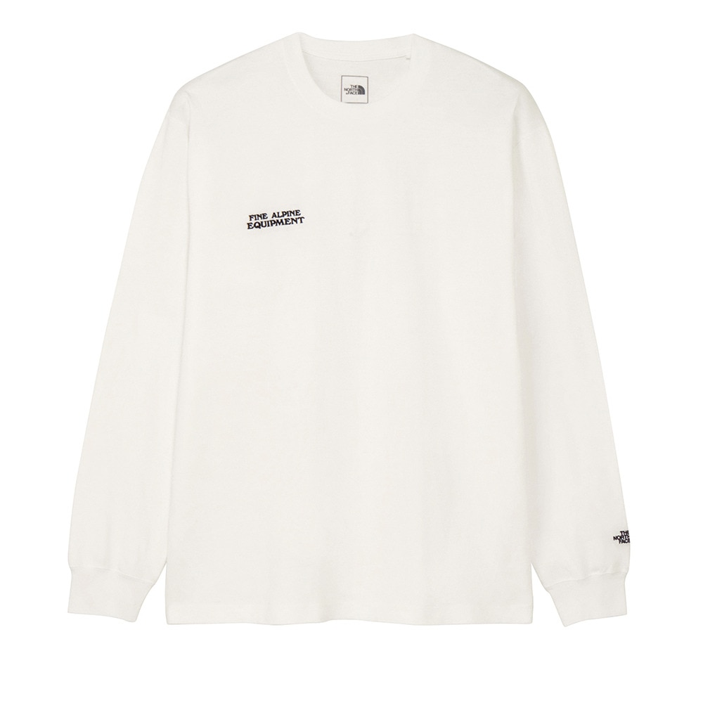 ザ・ノース・フェイス（THE NORTH FACE）（メンズ、レディース）長袖Tシャツ ロンT ロングスリーブファインアルパイン NT82537 W