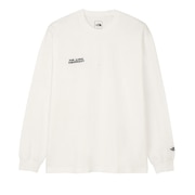 (メンズ、レディース)長袖Tシャツ ロンT ロングスリーブファインアルパイン NT82537 W