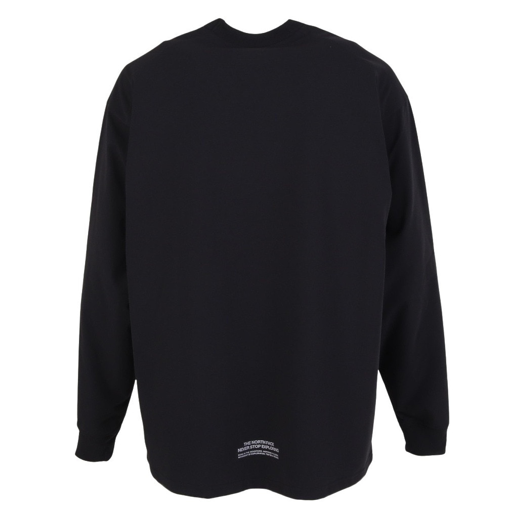 ザ・ノース・フェイス（THE NORTH FACE）（メンズ、レディース）長袖Tシャツ ロンT ロングスリーブエンライドTシャツ NT82560 K