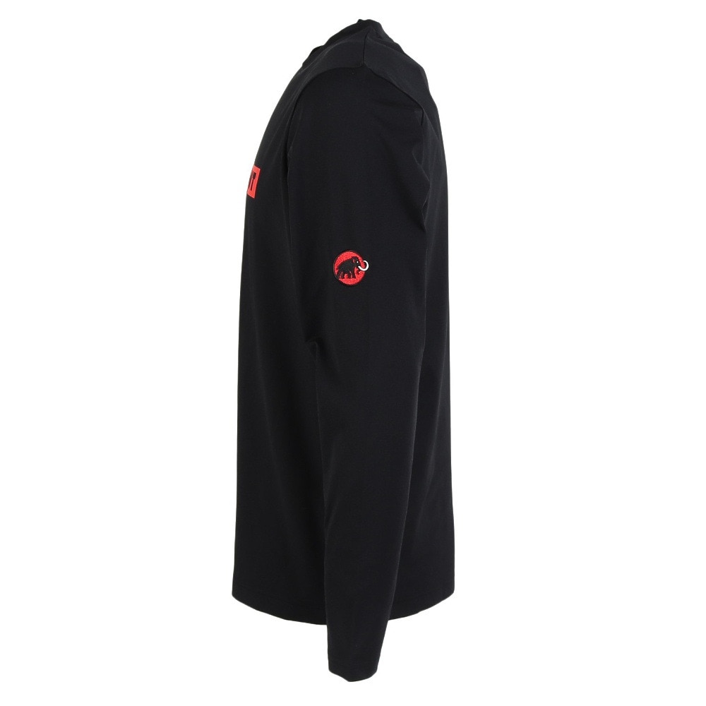 マムート（MAMMUT）（メンズ）長袖Tシャツ ロンT QD ロゴ プリント ロングスリーブTシャツ 1016-02250-0001