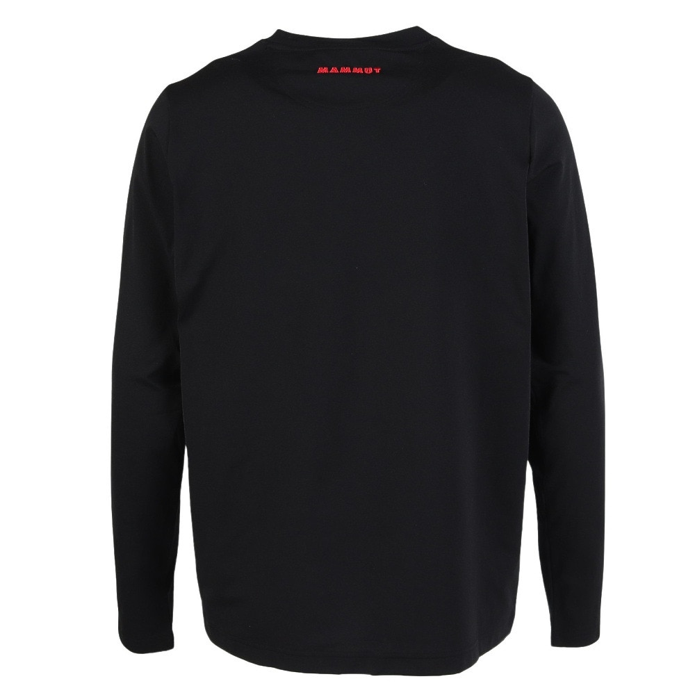 マムート（MAMMUT）（メンズ）長袖Tシャツ ロンT QD ロゴ プリント ロングスリーブTシャツ 1016-02250-0001