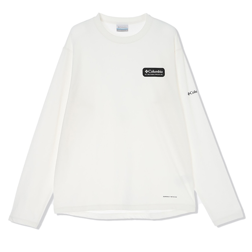 コロンビア（Columbia）（メンズ）長袖 ロンT ライトキャニオン グラフィック ロングスリーブTシャツ PM0498 100