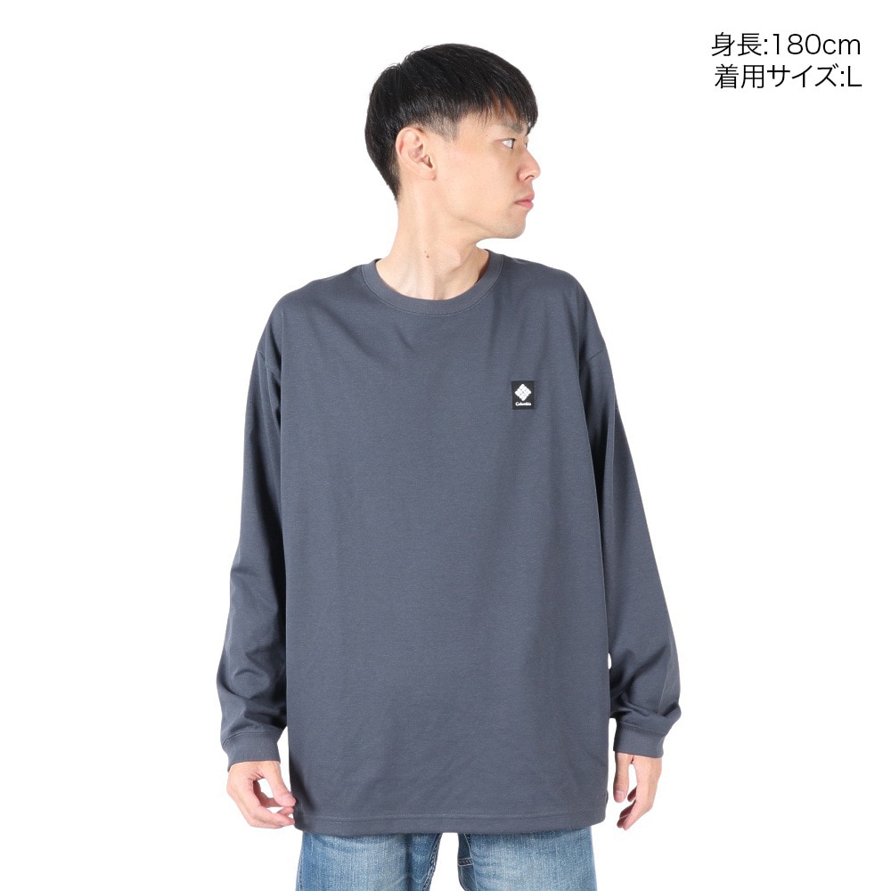 コロンビア（Columbia）（メンズ、レディース）長袖Tシャツ ロンT フォートモーニンググラフィックロングスリーブ PM0578 011