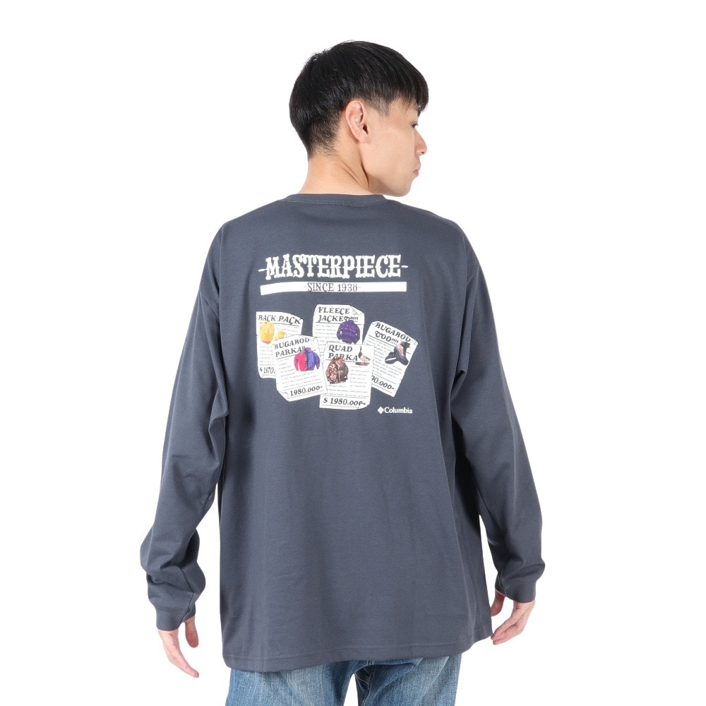 コロンビア（Columbia）（メンズ、レディース）長袖Tシャツ ロンT フォートモーニンググラフィックロングスリーブ PM0578 011