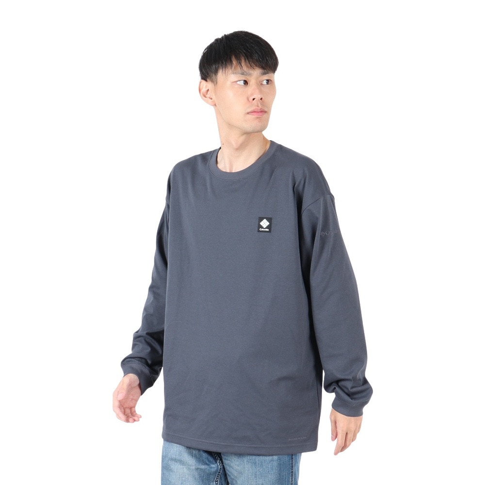 コロンビア（Columbia）（メンズ、レディース）長袖Tシャツ ロンT フォートモーニンググラフィックロングスリーブ PM0578 011