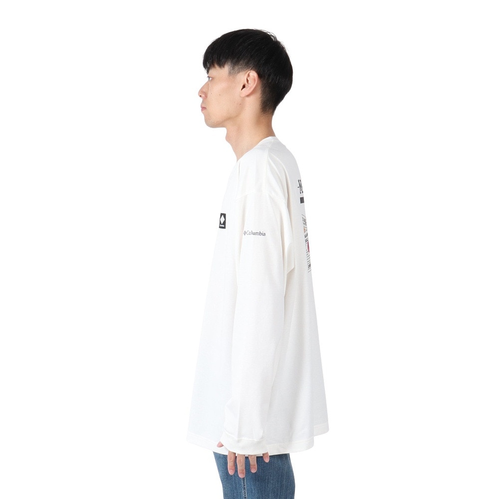 コロンビア（Columbia）（メンズ、レディース）長袖Tシャツ ロンT フォートモーニンググラフィックロングスリーブ PM0578 125