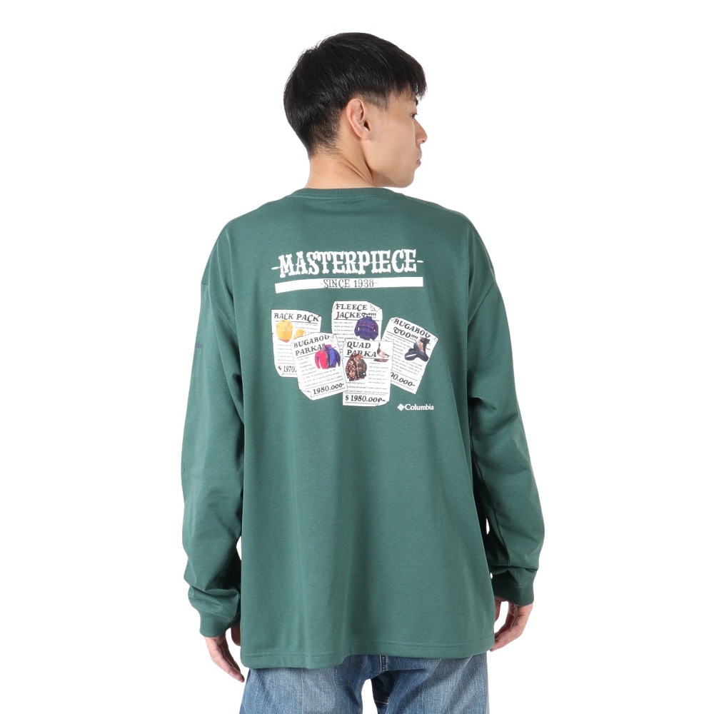 コロンビア（Columbia）（メンズ、レディース）長袖Tシャツ ロンT フォートモーニンググラフィックロングスリーブ PM0578 375