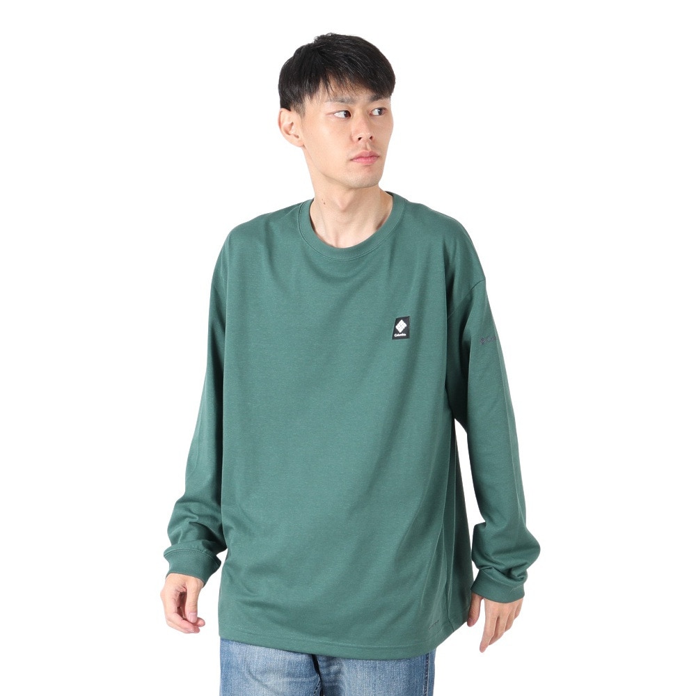 コロンビア（Columbia）（メンズ、レディース）長袖Tシャツ ロンT フォートモーニンググラフィックロングスリーブ PM0578 375