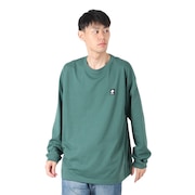 (メンズ、レディース)長袖Tシャツ ロンT フォートモーニンググラフィックロングスリーブ PM0578 375