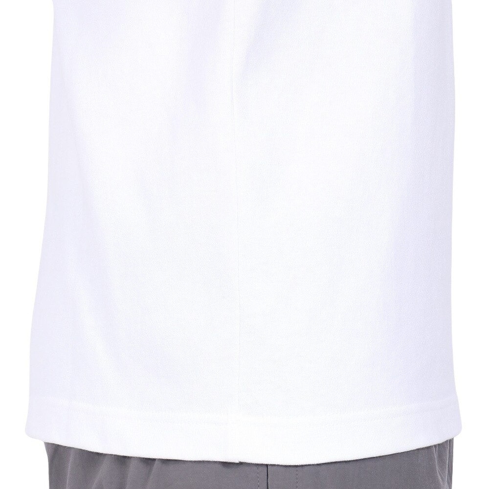 ザ・ノース・フェイス（THE NORTH FACE）（メンズ）Nuptse ヌプシ NT32443 長袖 UVカット ロングスリーブ コットンTシャツ ホワイト