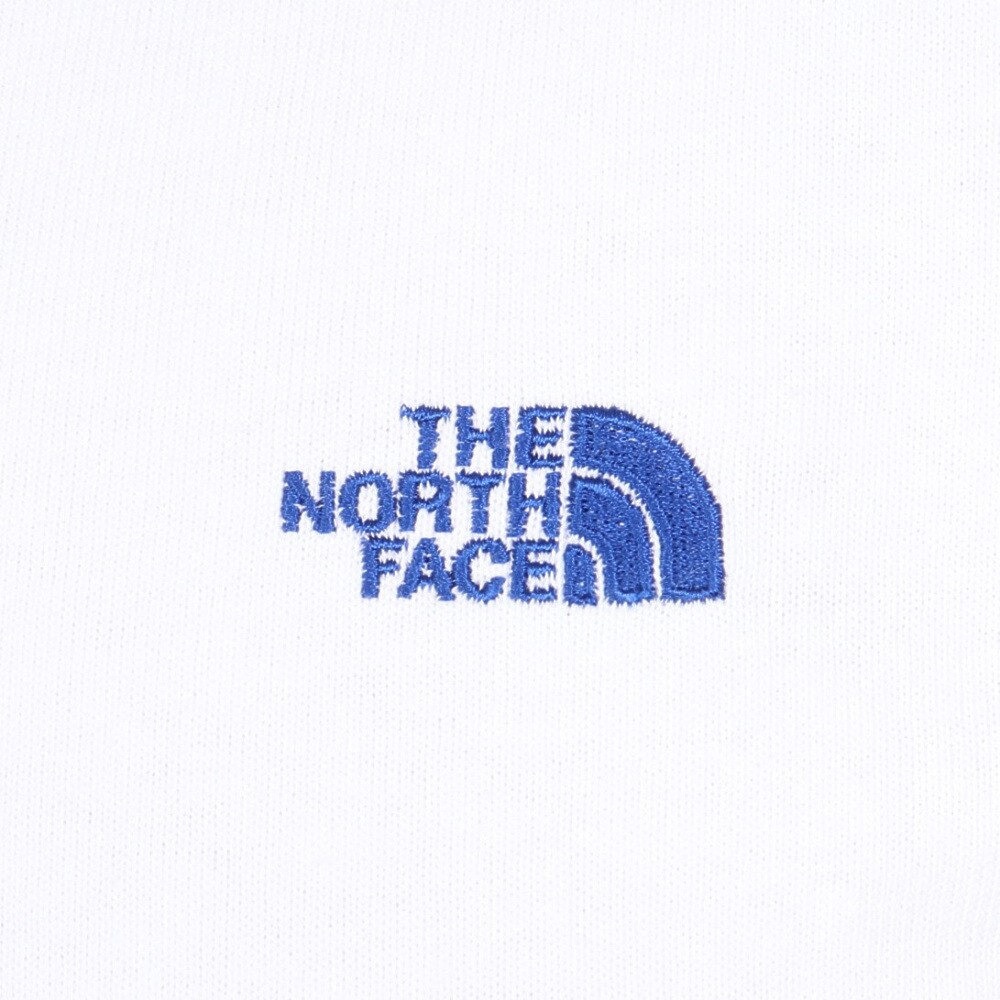 ザ・ノース・フェイス（THE NORTH FACE）（メンズ）Nuptse ヌプシ NT32443 長袖 UVカット ロングスリーブ コットンTシャツ ホワイト