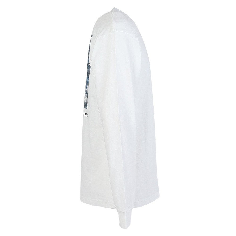長袖Tシャツ ロンT ロングトスリーブスクエアデジタルグラフィック Tシャツ NT82545 W 4