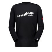 (メンズ)長袖Tシャツ ロンT QD ロゴ プリント ロングスリーブ Tシャツ 1016-01030