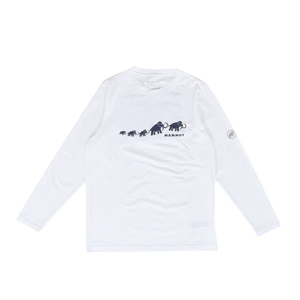 マムート（MAMMUT）（メンズ）長袖Tシャツ ロンT QD ロゴ プリント ロングスリーブ Tシャツ 1016-01030-00714