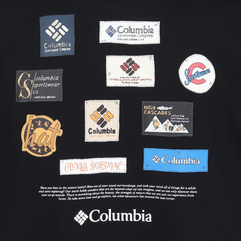 コロンビア（Columbia）（メンズ）長袖Tシャツ ロンT スタックブルックグラフィック ロングスリーブTシャツ PG4837 010
