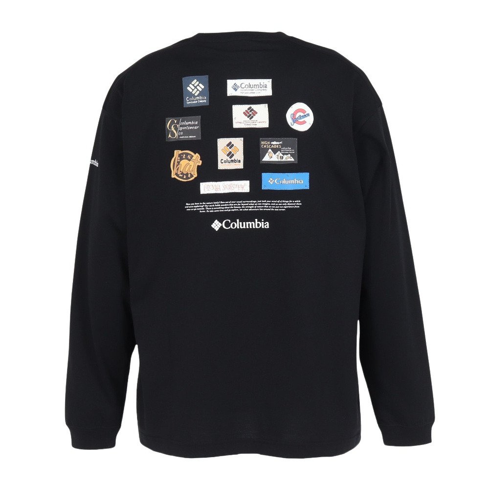 コロンビア（Columbia）（メンズ）長袖Tシャツ ロンT スタックブルックグラフィック ロングスリーブTシャツ PG4837 010