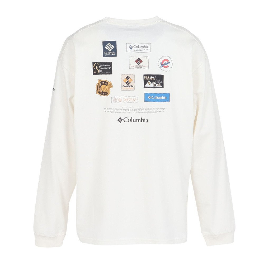 コロンビア（Columbia）（メンズ）長袖Tシャツ ロンT スタックブルック グラフィック ロングスリーブTシャツ PG4837 125