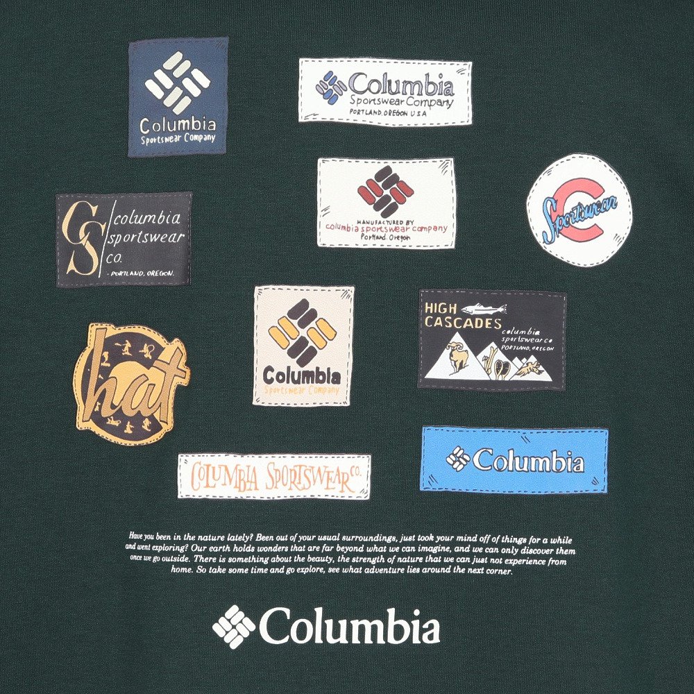 コロンビア（Columbia）（メンズ）長袖Tシャツ ロンT スタックブルックグラフィック ロングスリーブTシャツ PG4837 370