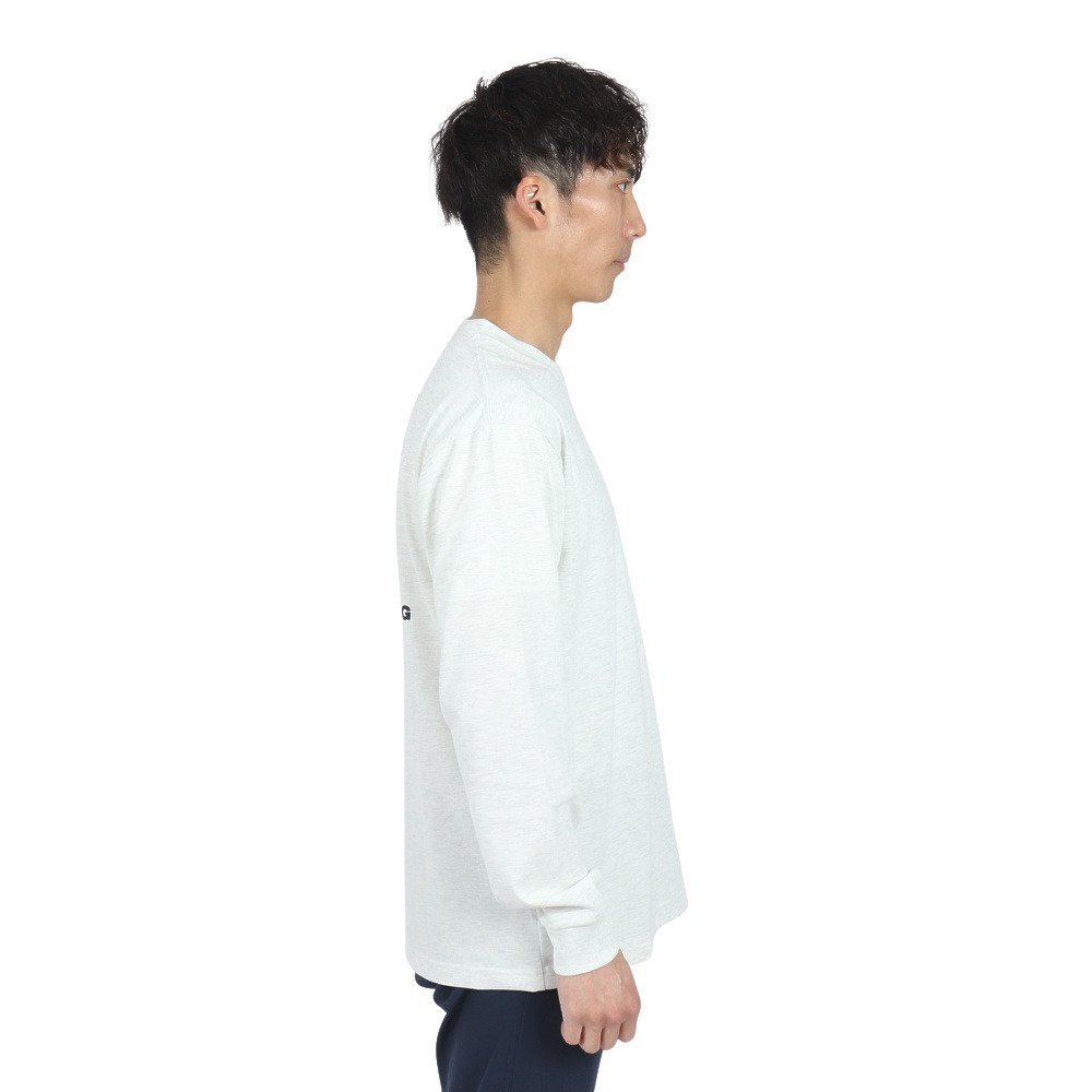 長袖Tシャツ ロングスリーブ バックスクエアロゴ Tシャツ NT32442 WX 5